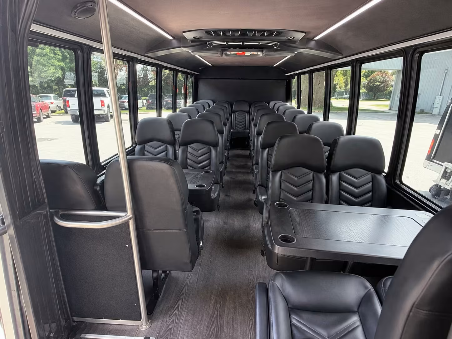 20 passenger minibus inside