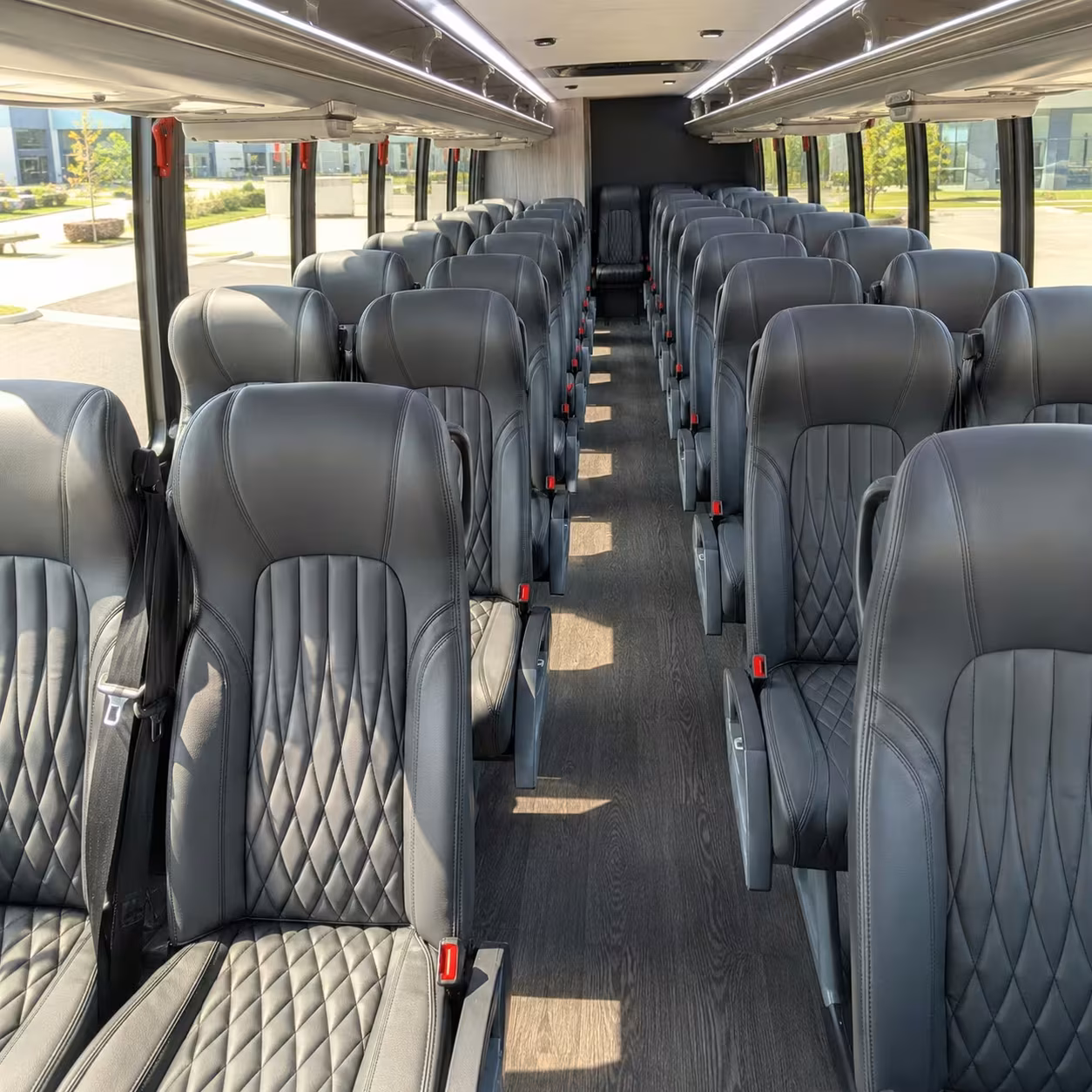 30 passenger minibus inside