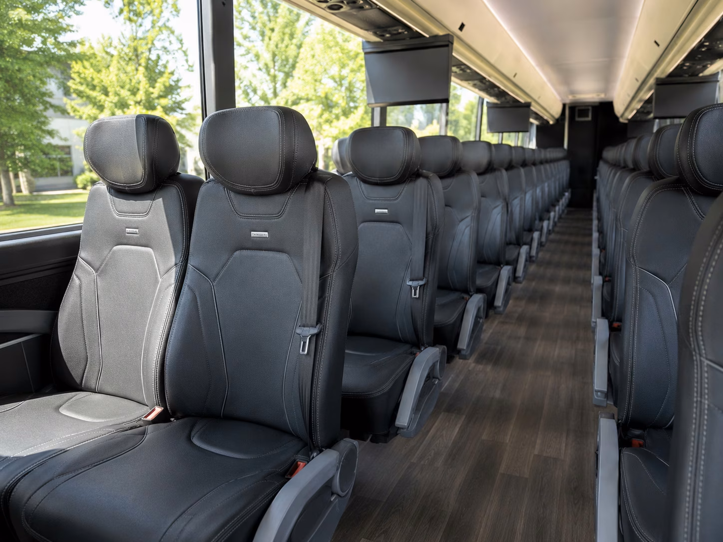 custom gilbert employee shuttle routes with charter bus rentals