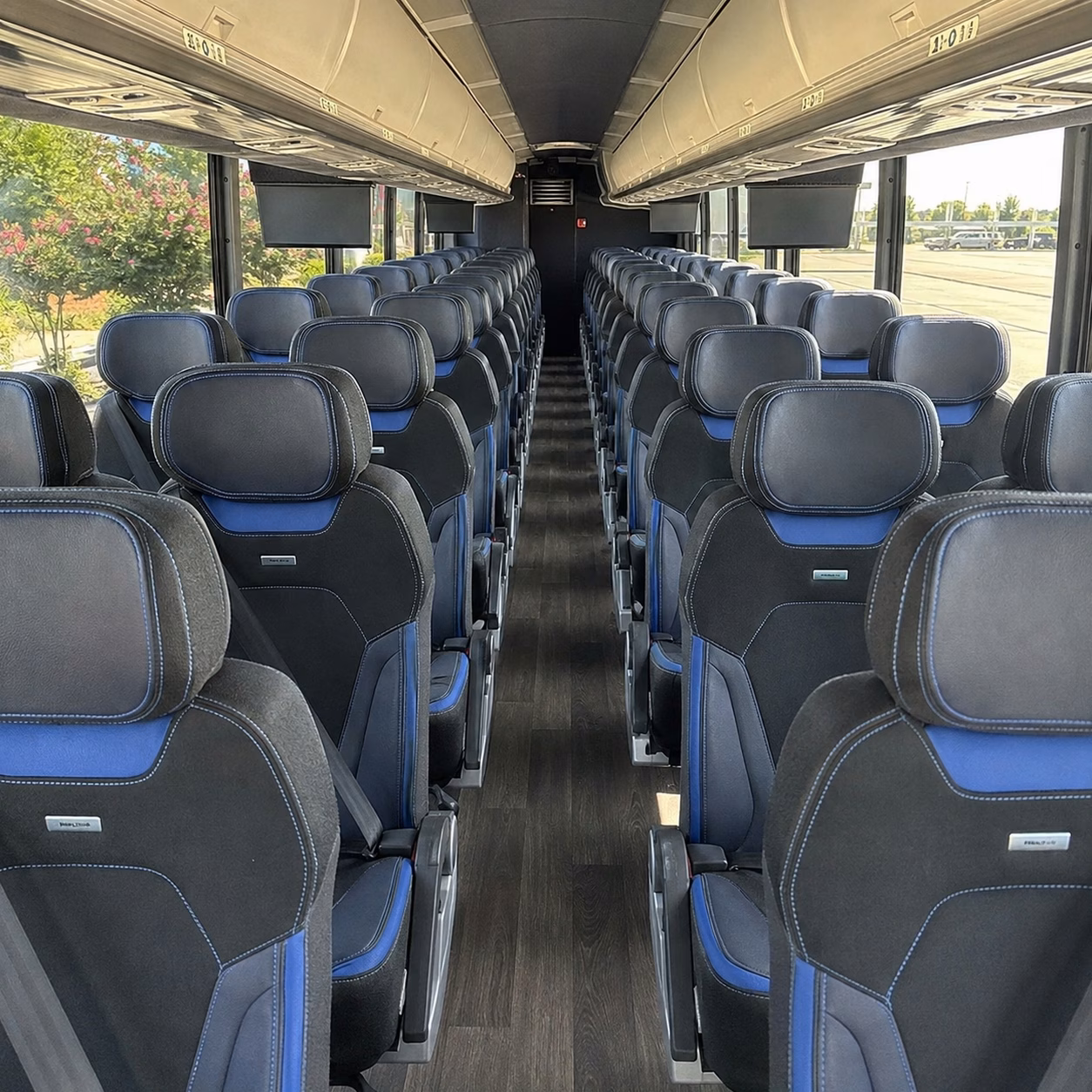 gilbert charter bus interior