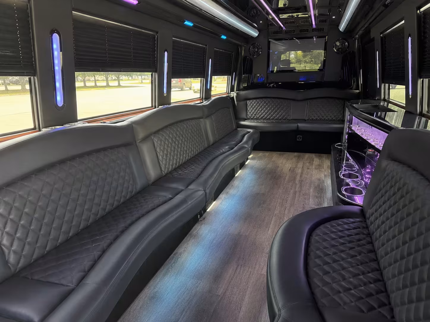 gilbert party bus rentals for mesa amphitheatre shows