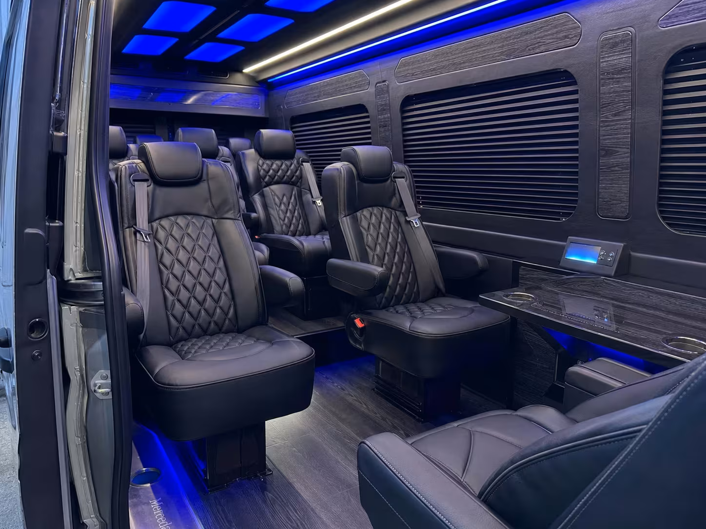sprinter van transportation for groups and events across gilbert