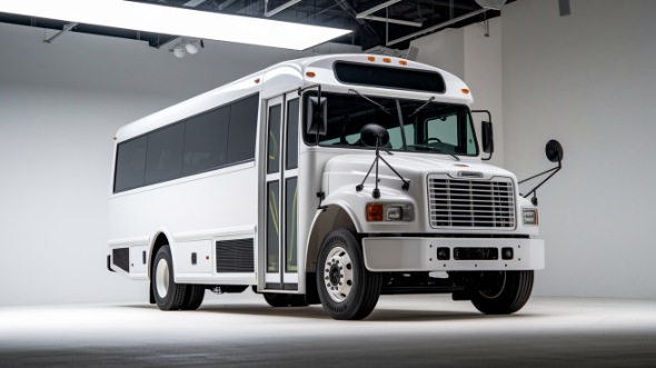 28 passenger minibus exterior