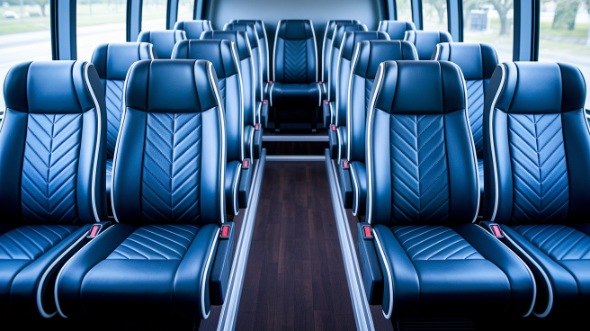 gilbert 15 passenger minibus inside
