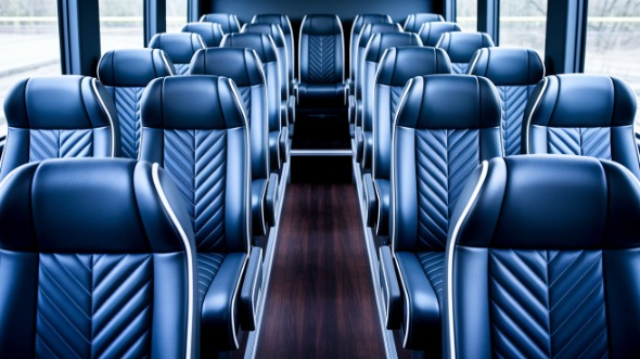 gilbert 20 passenger minibus inside