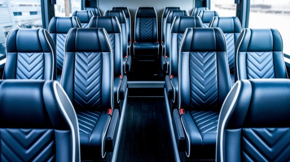 gilbert 25 passenger minibus inside