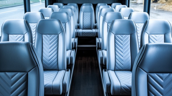gilbert 30 passenger minibus inside