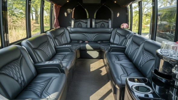 gilbert party bus rental inside