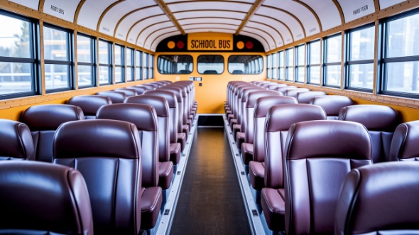 gilbert school bus rental inside